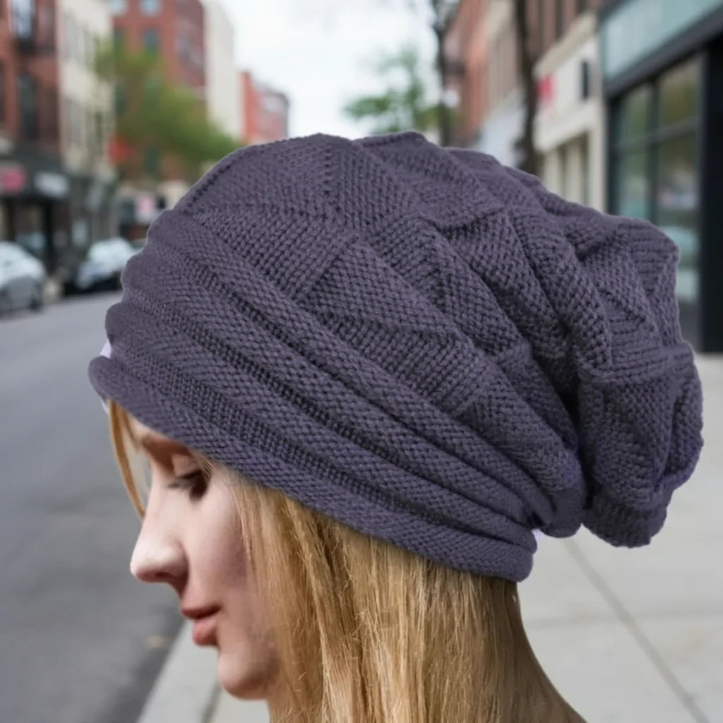 Oversized Slouchy Knitted Beanie
