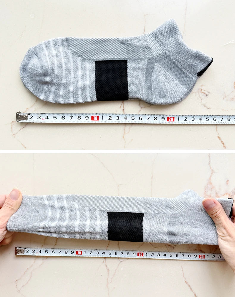 1/3 Pairs Anti-slip Football Socks Men Cotton Sock Short Long Tube Soccer Basketball Sport Socks Breathable Deodorous Sock 39-45