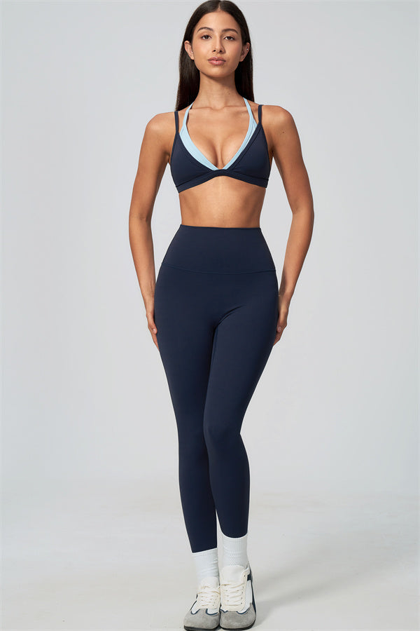 The Seraphine Layered V Sports Bra