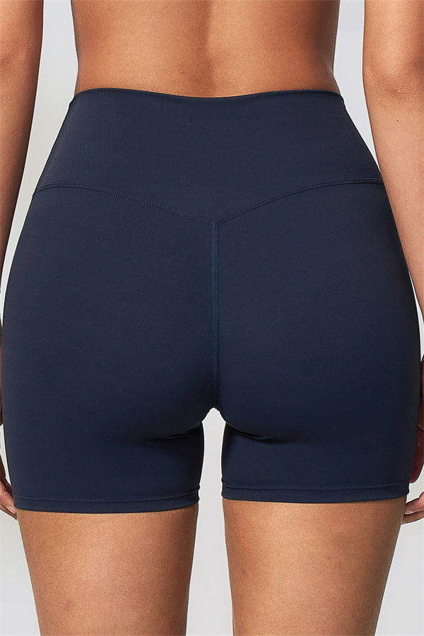 The Seraphine Layered V Sports Bra Shorts 2-Piece Set
