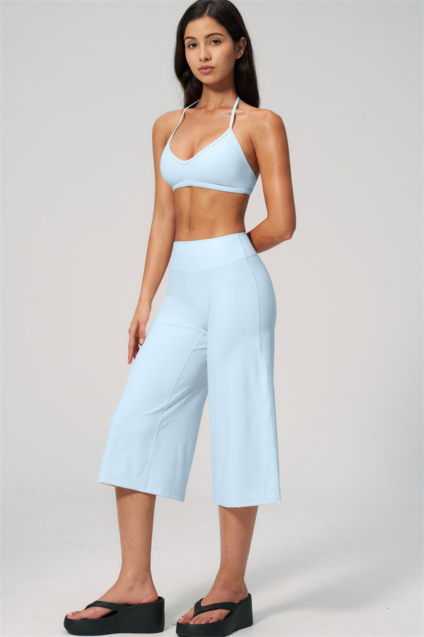 The Nexus Sports Bra Wide-Leg Crop 2-Piece Set