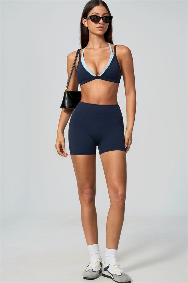 The Seraphine Layered V Sports Bra