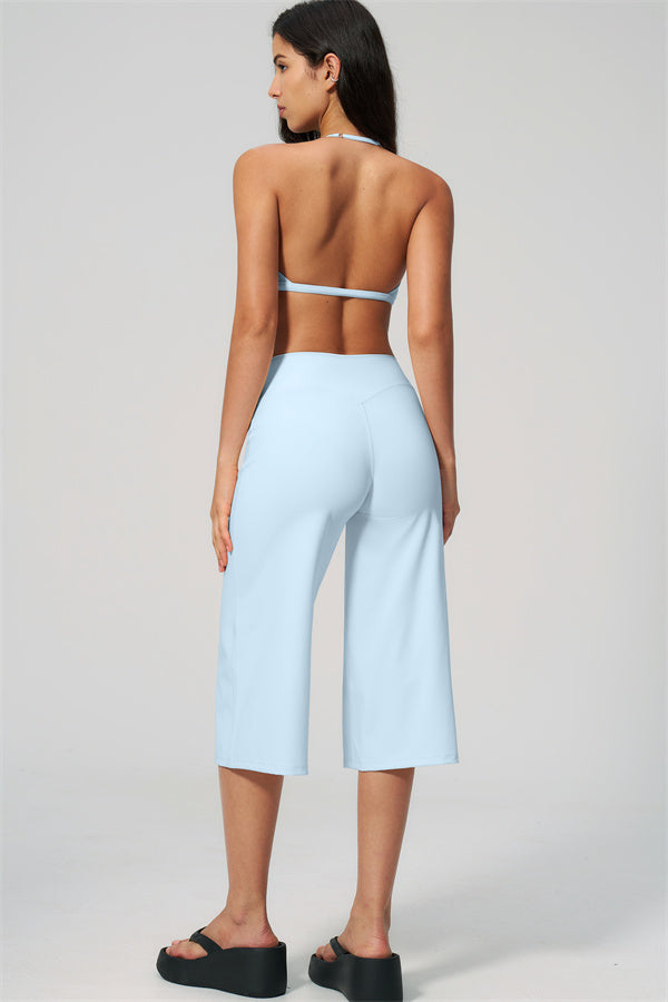 The Nexus Sports Bra Wide-Leg Crop 2-Piece Set