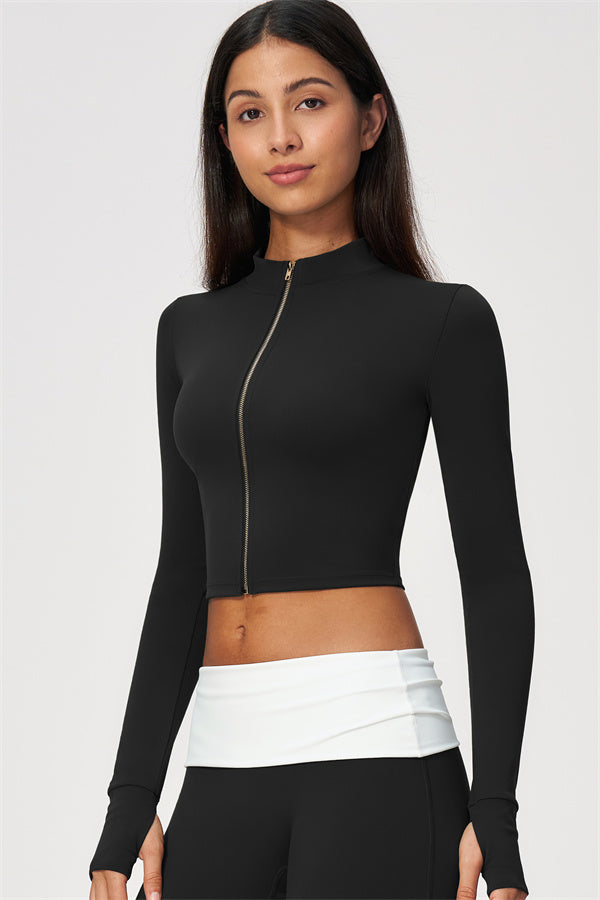 The Joyous Jacket Sports Bra Straight Leg Pants 3-Piece Set