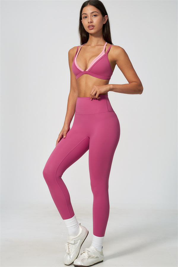 The Seraphine Layered V Sports Bra