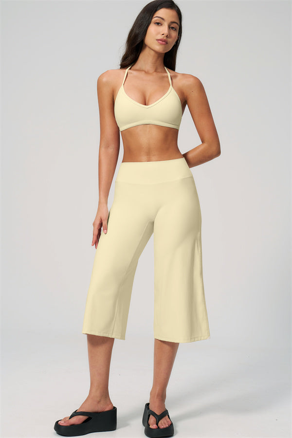 The Nexus Sports Bra Wide-Leg Crop 2-Piece Set