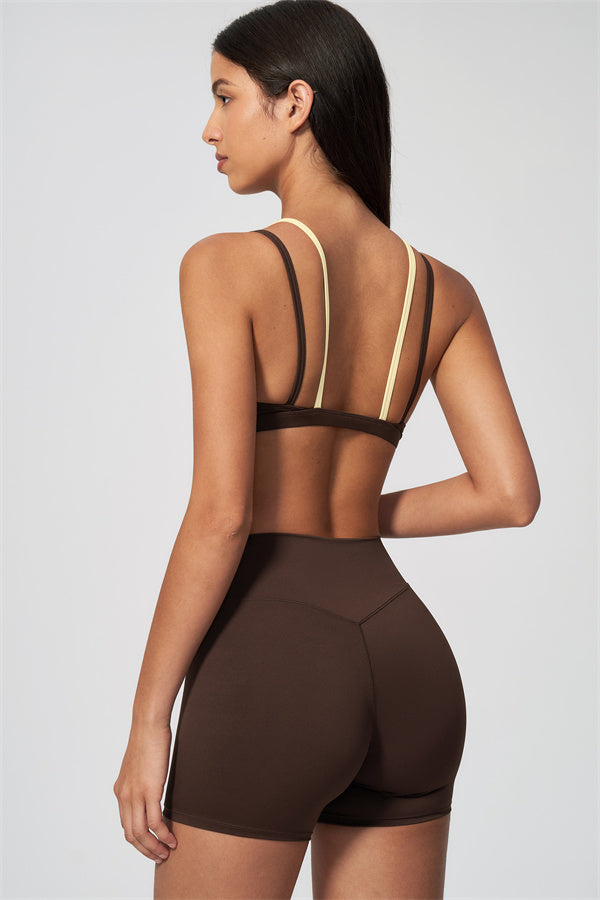 The Seraphine Layered V Sports Bra