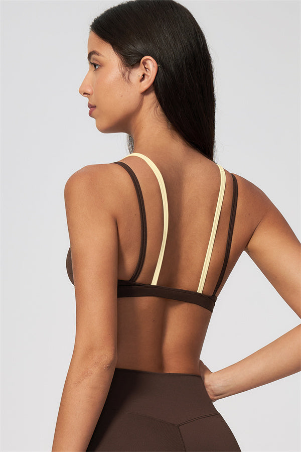The Seraphine Layered V Sports Bra