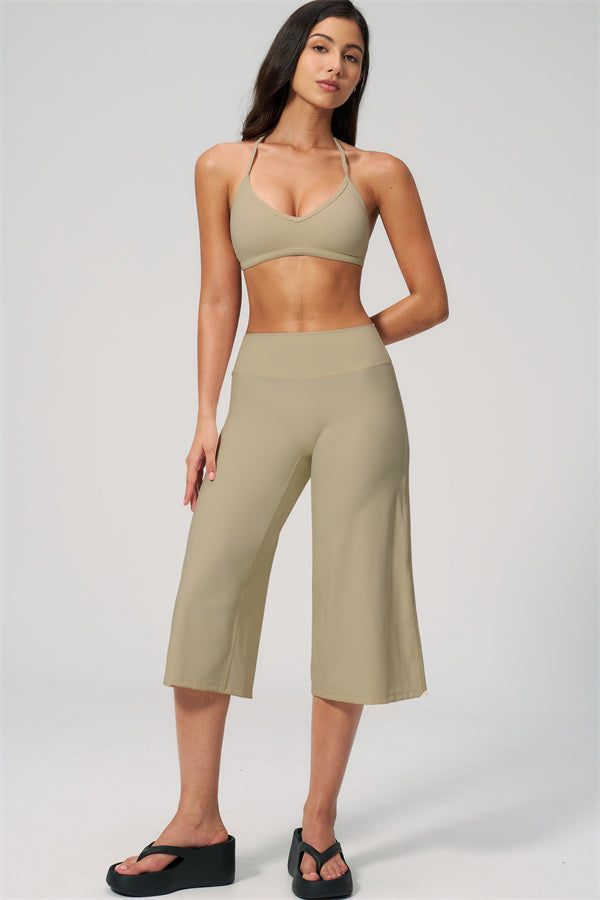 The Nexus Sports Bra Wide-Leg Crop 2-Piece Set