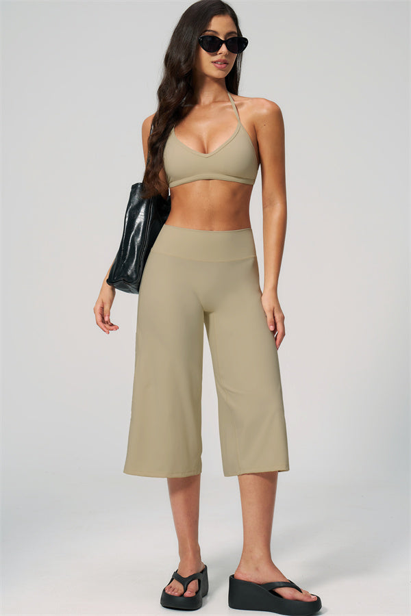 The Nexus Sports Bra Wide-Leg Crop 2-Piece Set