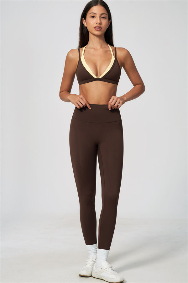 The Seraphine Layered V Sports Bra