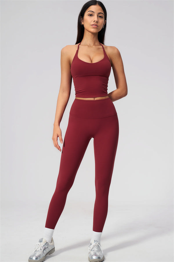 The Gala Crop Top Leggings 2-Piece Set