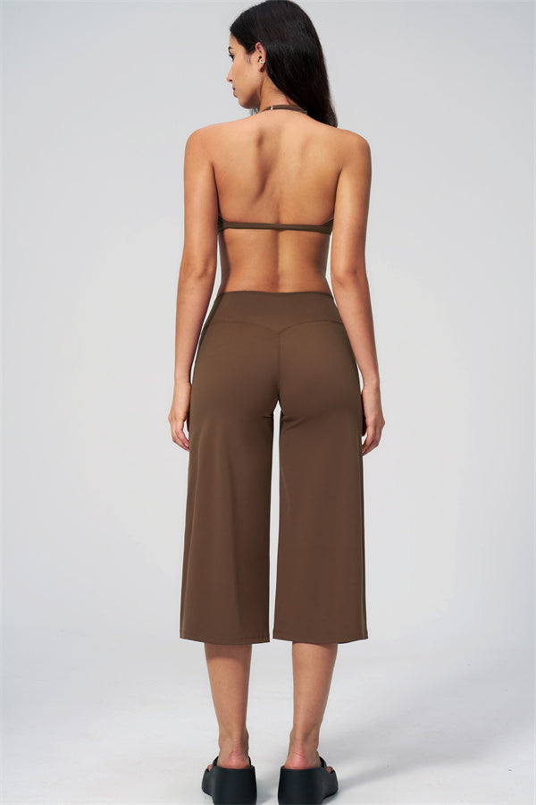 The Nexus Sports Bra Wide-Leg Crop 2-Piece Set