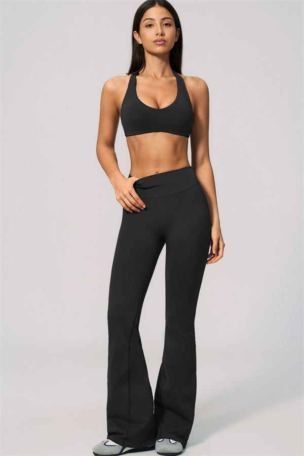The Velvetine Flared Leggings