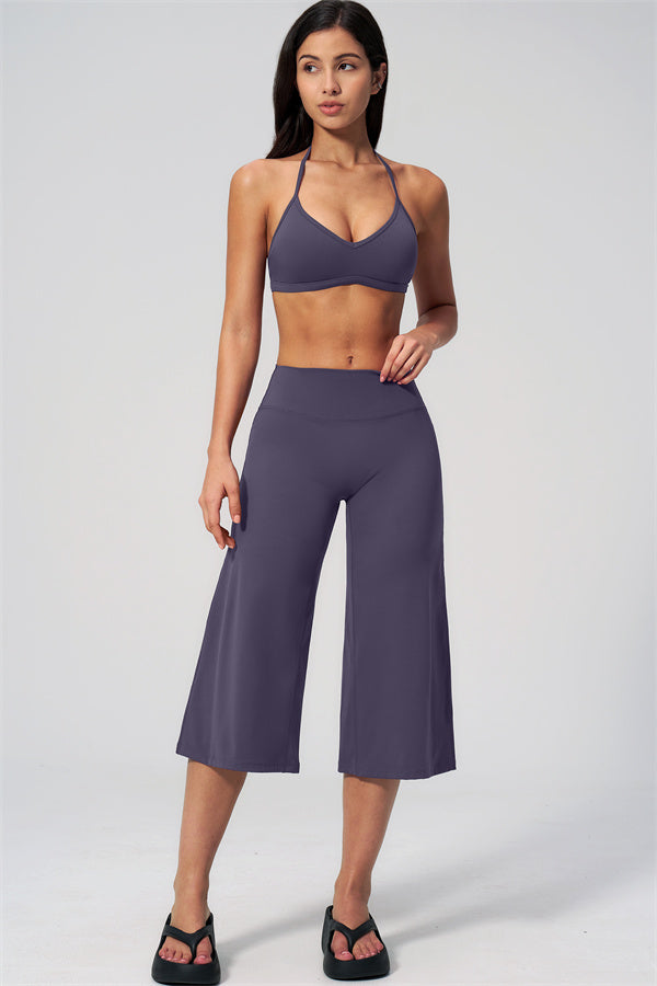 The Nexus Sports Bra Wide-Leg Crop 2-Piece Set