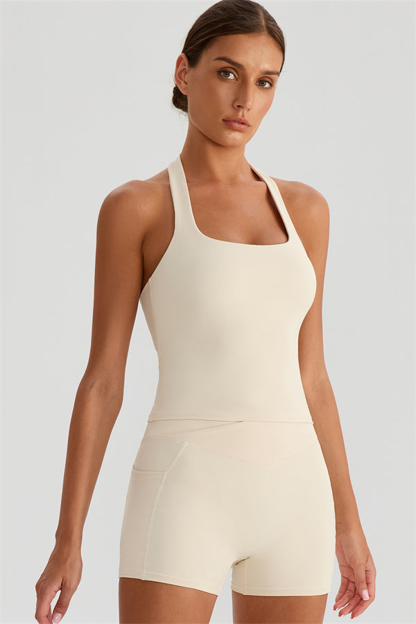 The Glee Halter Tank Top
