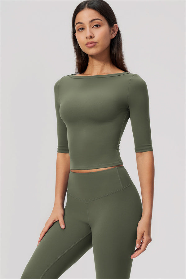 The Flow Motion Half-Sleeve T-Shirt Leggings 2-Piece Set