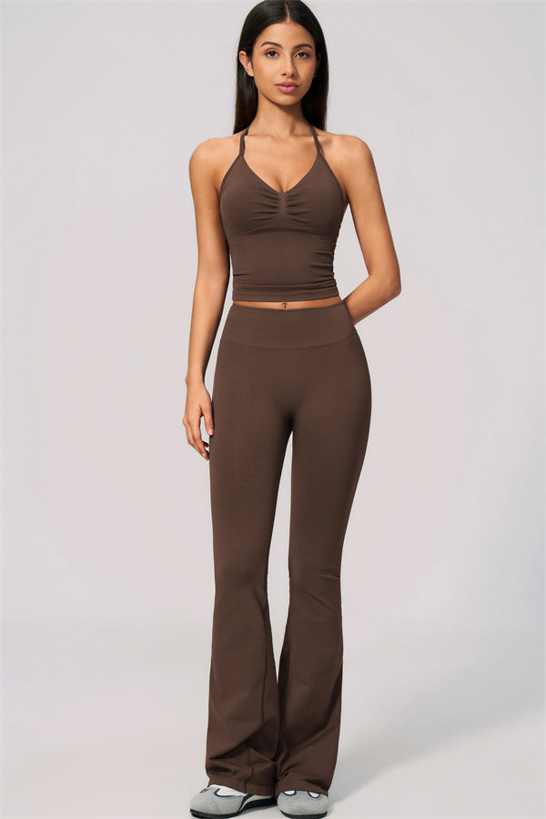 The Velvetine Flared Leggings