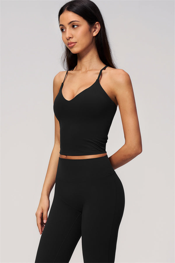 The Zura Tank Top Capri Leggings 2-Piece Set