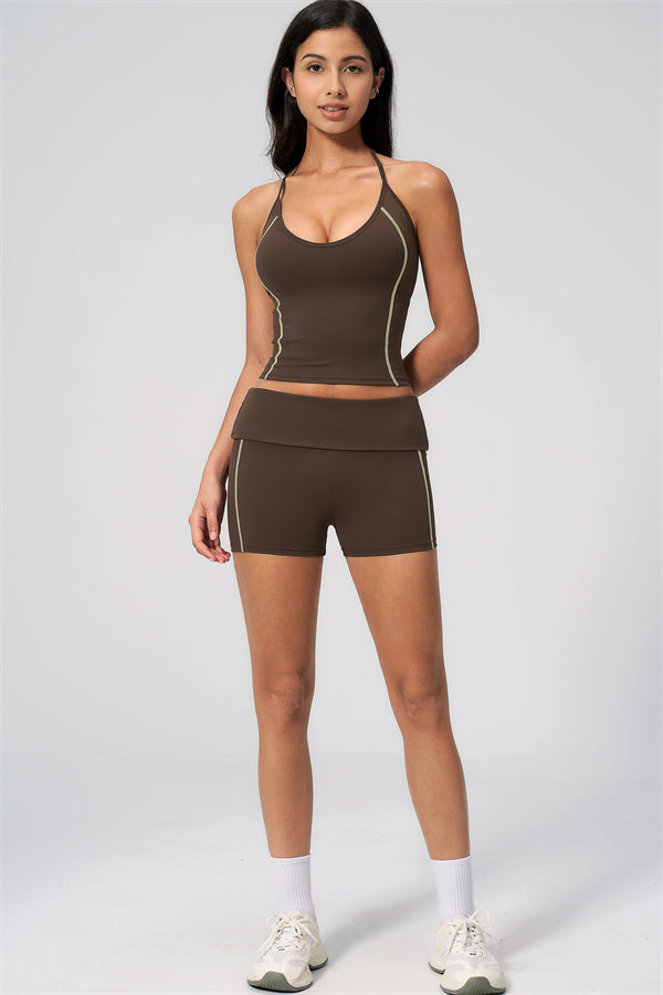 The Ignite Crop Top Shorts 2-Piece Set