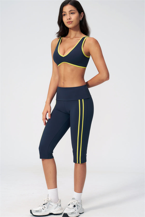The Evoke Sports Bra Capri Leggings 2-Piece Set