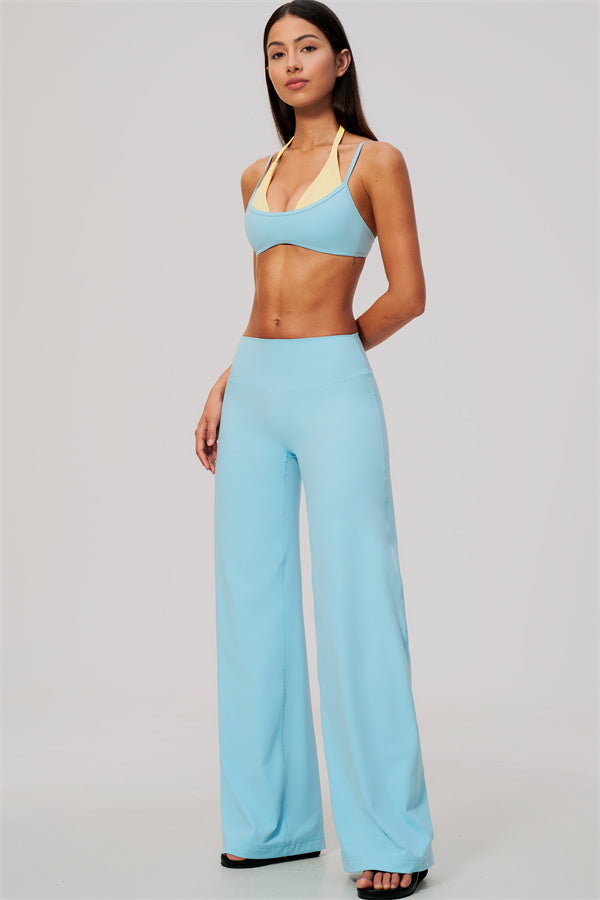 The Cascade Sports Bra Straight Leg Pants 2-Piece Set