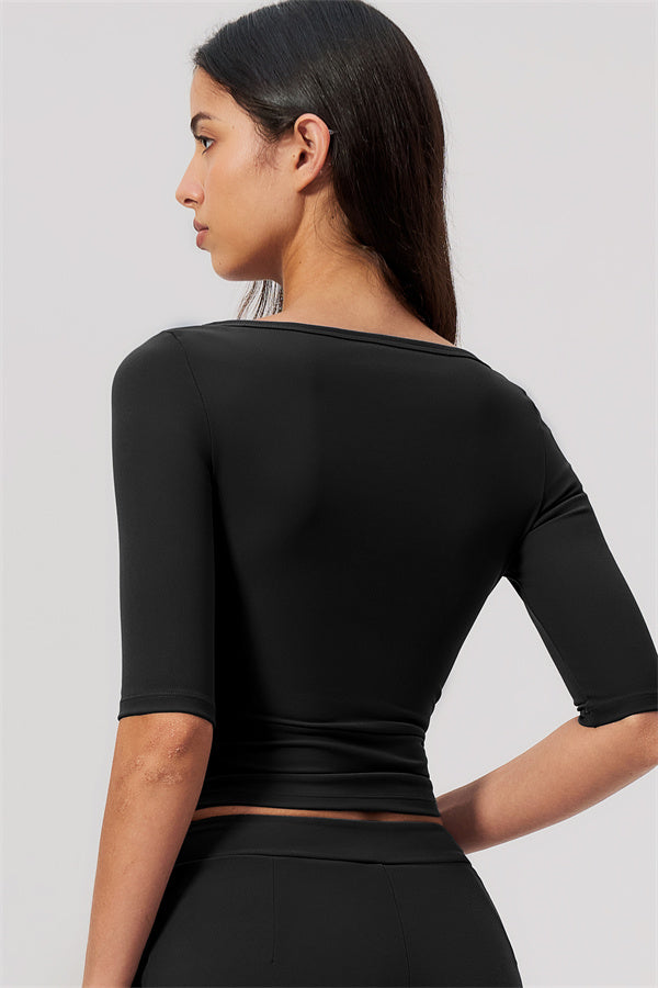 The Flow Motion Half-Sleeve T-Shirt Shorts 2-Piece Set