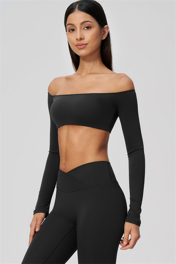 The Soiree Crop Top Leggings 2-Piece Set