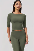 The Flow Motion Half-Sleeve T-Shirt Leggings 2-Piece Set