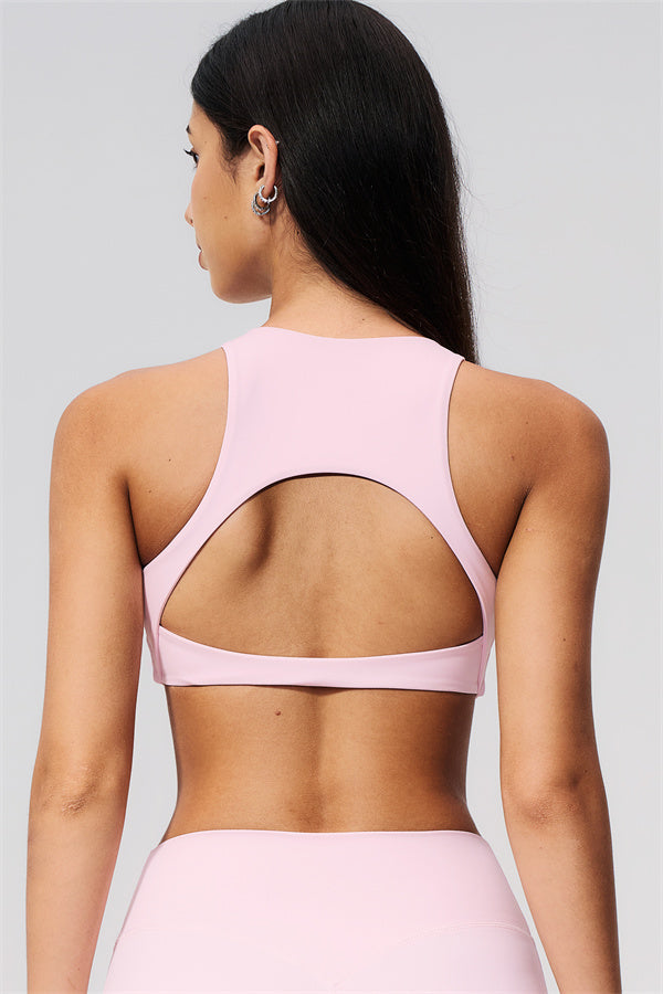 The Twirl Open Back Sports Bra Shorts 2-Piece Set