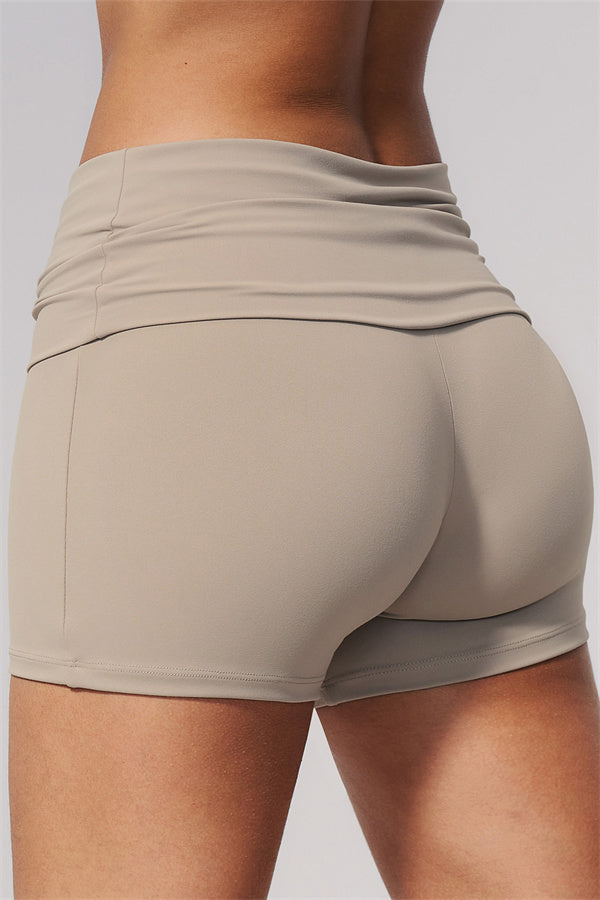 The Twirl Open Back Sports Bra Shorts 2-Piece Set