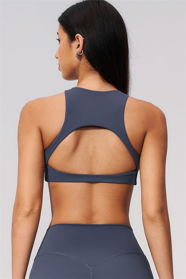 The Twirl Open Back Sports Bra Shorts 2-Piece Set