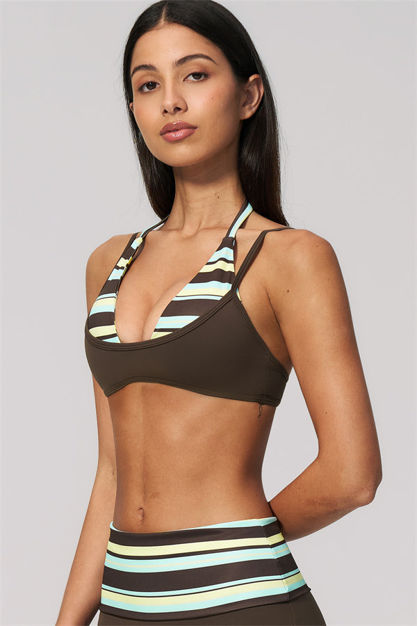The Enliven Sports Bra Shorts 2-Piece Set