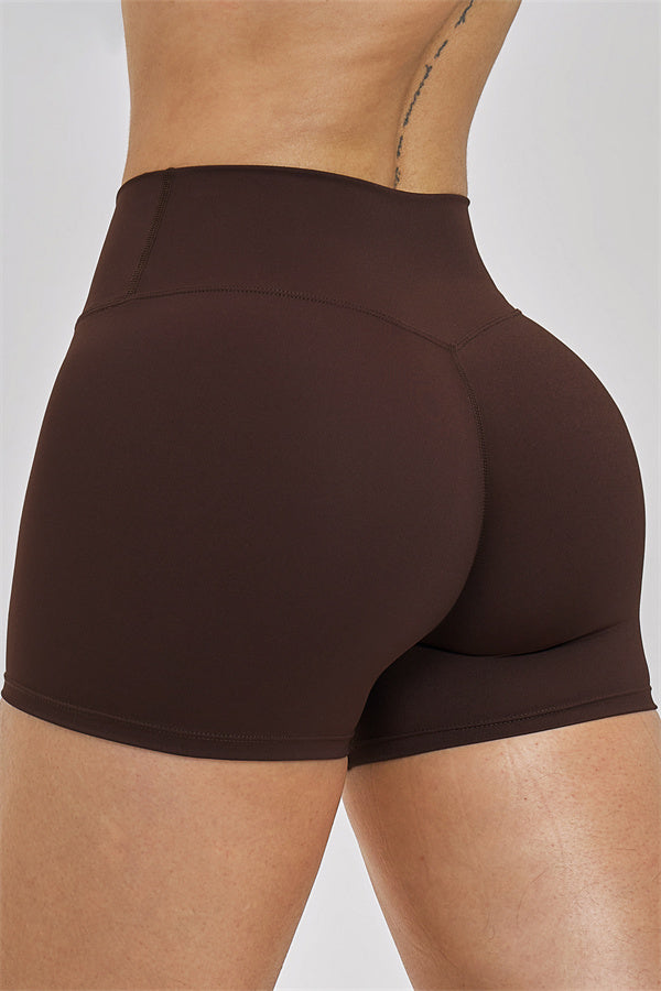 The Seraphine Layered V Sports Bra Shorts 2-Piece Set