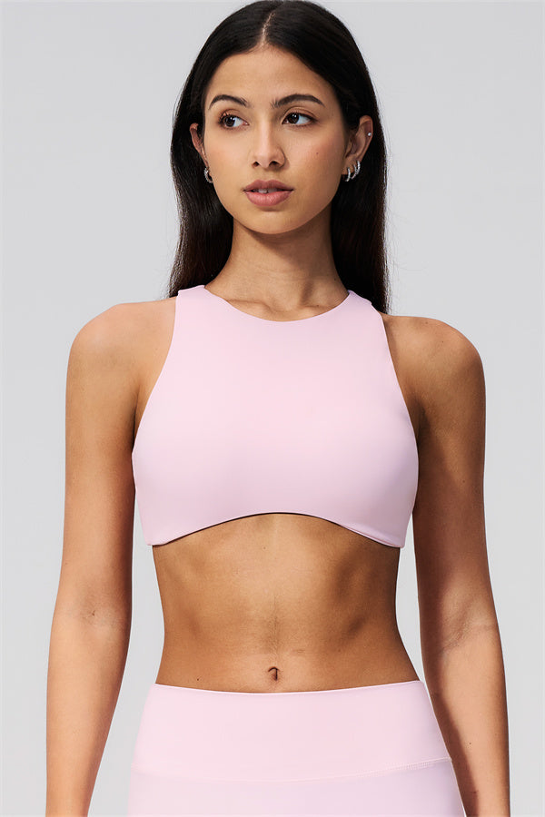 The Twirl Open Back Sports Bra Shorts 2-Piece Set