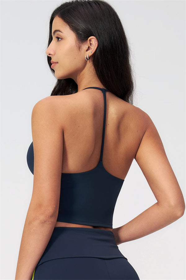 The Evoke Crop Top Straight Leg Pants 2-Piece Set