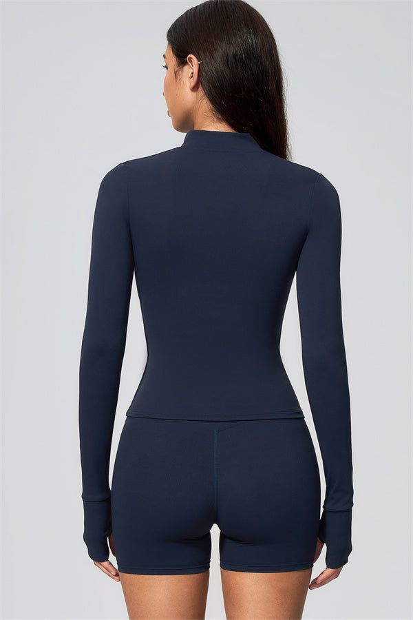 The Seraphine Jacket Sports Bra Shorts 3-Piece Set