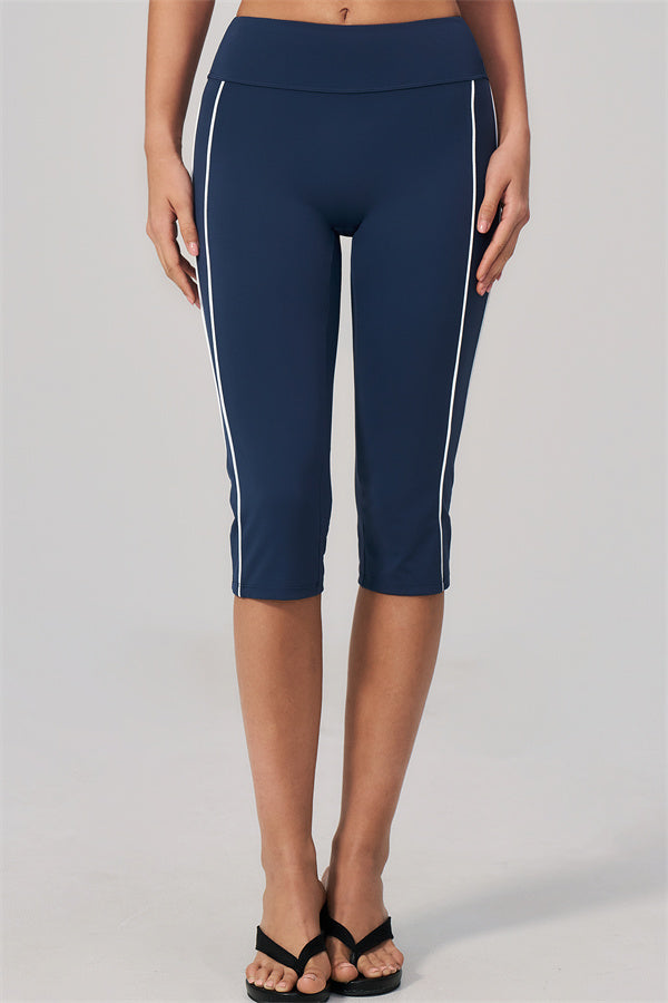 The Breathe Crop Top Capri Leggings 2-Piece Set