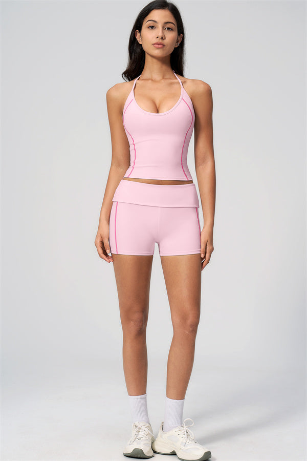 The Ignite Crop Top Shorts 2-Piece Set
