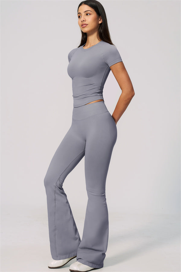 The Velvetine Flared Leggings