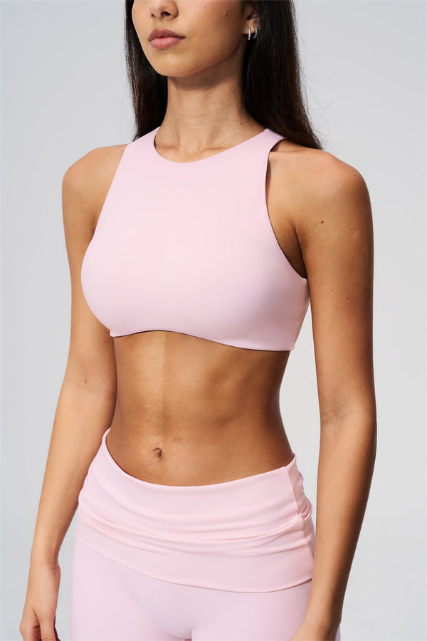 The Twirl Open Back Sports Bra Shorts 2-Piece Set