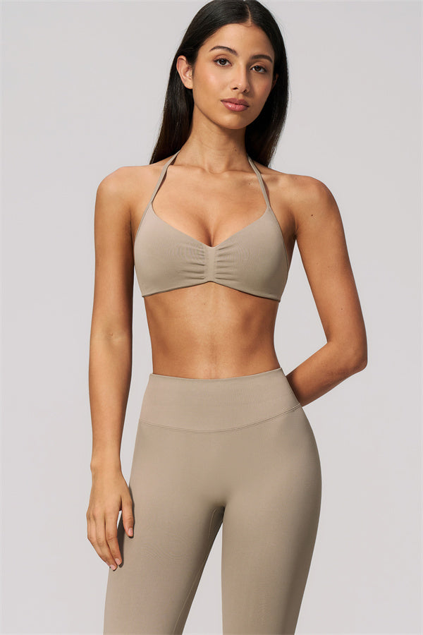 The Velvetine Sports Bra Flared Leggings 2-Piece Set