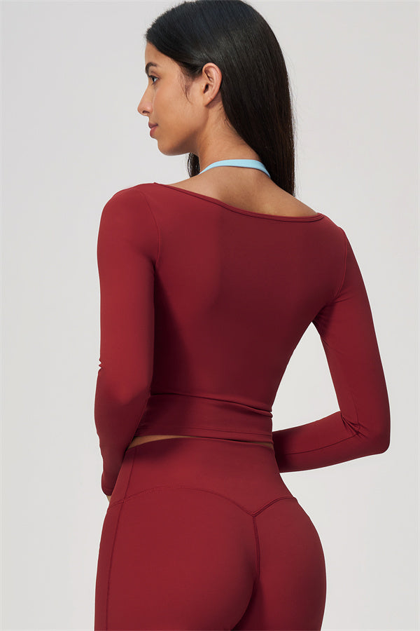 The Cascade Long Sleeve T-shirt Straight Leg Pants 2-Piece Set