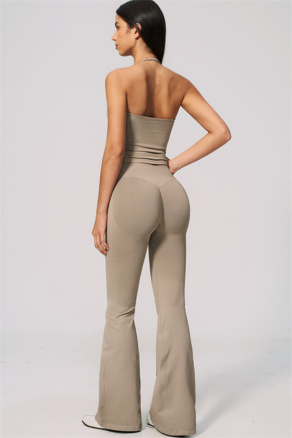 The Velvetine Flared Leggings