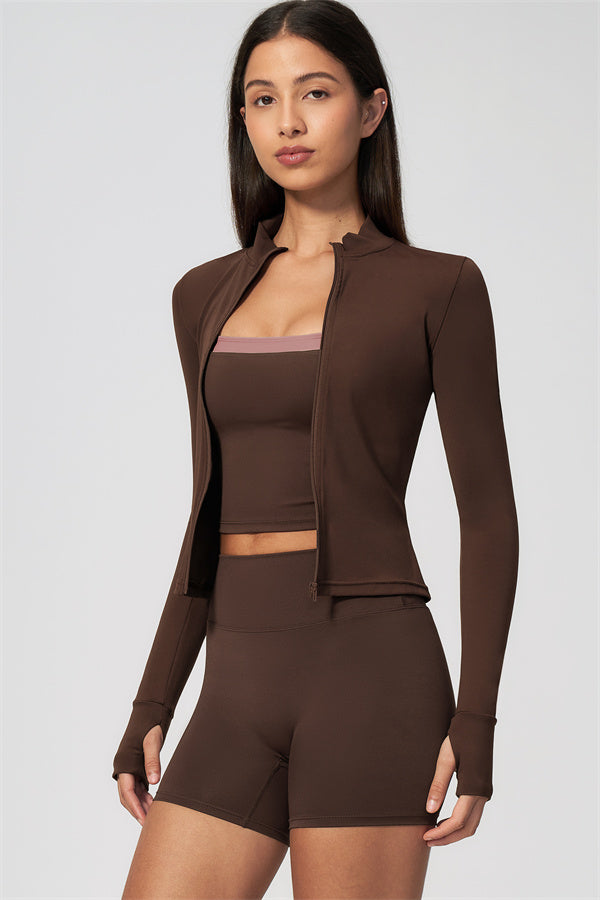 The Seraphine Jacket Tank Top Shorts 3-Piece Set