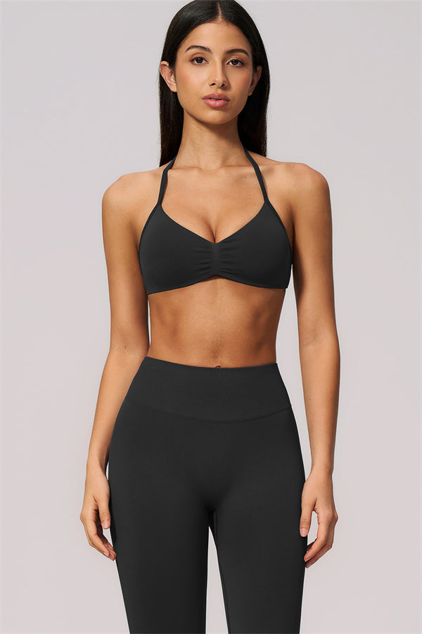 The Velvetine Sports Bra Flared Leggings 2-Piece Set