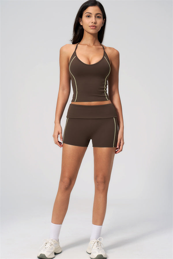 The Ignite Crop Top Shorts 2-Piece Set
