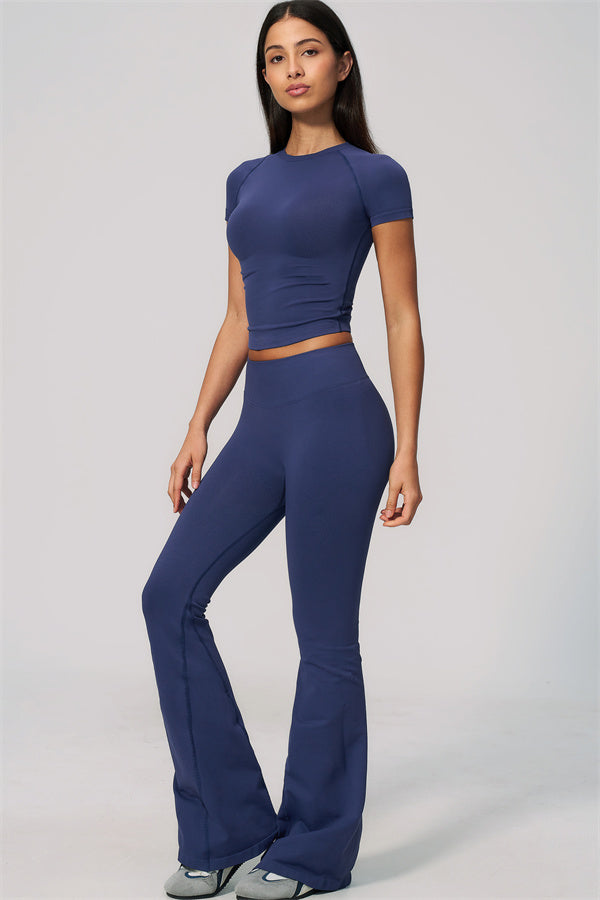 The Velvetine Flared Leggings