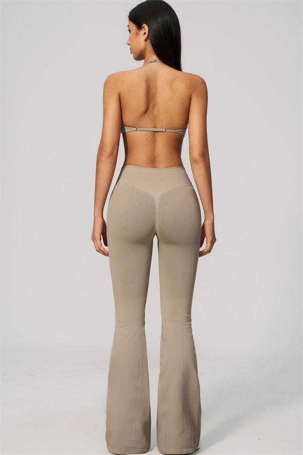 The Velvetine Flared Leggings