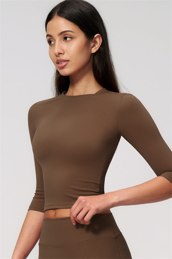 The Natalia Half-Sleeve Top Shorts 2-Piece Set
